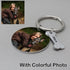 Custom Name and Photo Keychain Pet Jewelry