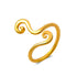 Spiral Retro Adjustable Toe Ring