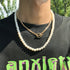 Double Layered Pearl Necklace