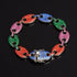 Swag Rainbow Coffee Bean Pig Nose Chain + FREE Bracelet