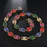 Swag Rainbow Coffee Bean Pig Nose Chain + FREE Bracelet