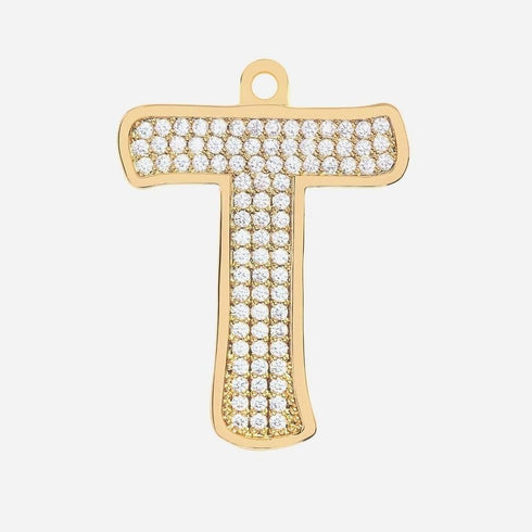 Personalized Initial Dog Pendant