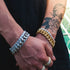 VVS Jewelry Premium 6mm 24k Gold Tennis Bracelet + Free Cuban Bracelet Bundle (Today Only)