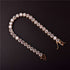 VVS Jewelry Premium 6mm 24k Gold Tennis Bracelet + Free Cuban Bracelet Bundle (Today Only)
