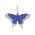 Fully Iced Butterfly Pendant Tennis Chain