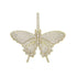 Fully Iced Butterfly Pendant Tennis Chain