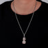 The Boondocks Micro Pave Pendant Necklace
