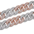 The Plug Tri-color 18mm Miami Cuban Link