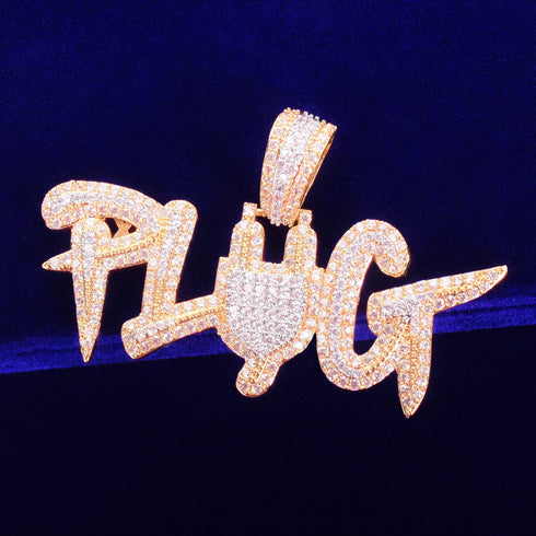 The Plug Two-tone Pendant Chain