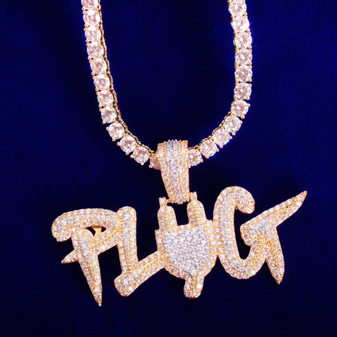 The Plug Two-tone Pendant Chain