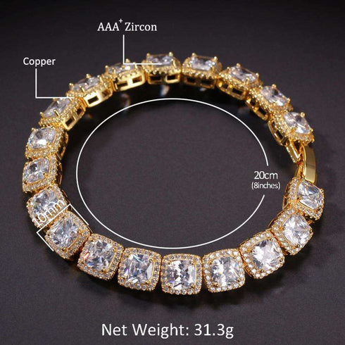 Thicc 10mm Drippin Tennis Bracelet