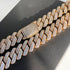 Thicc 18mm Diamond Prong Cuban Chain + FREE Diamond Prong Cuban Bracelet