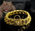 Thicc Skull Face Cuban Link Dog Collar