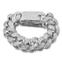 Thick Bling Silver Cuban Chain Bracelet
