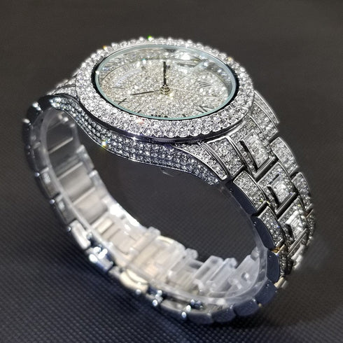 Top G Iced Out Baguette Watch