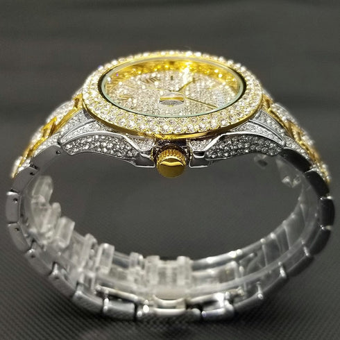 Top G Iced Out Baguette Watch