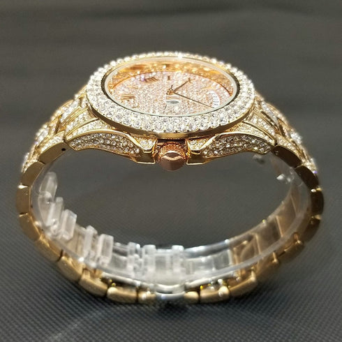 Top G Iced Out Baguette Watch