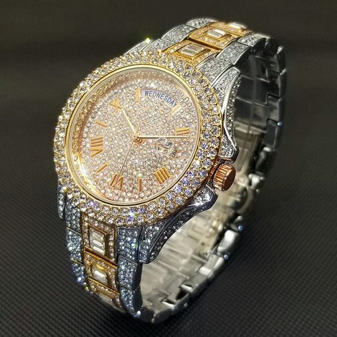 Top G Iced Out Baguette Watch
