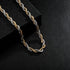 Two Tone 4mm or 6mm Premium Rope Chain