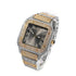 Black Iced Square Roman Watch