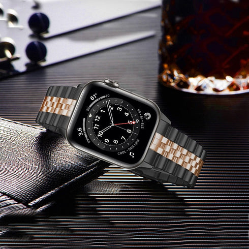 Compatible with Apple Watch - Two-tone Classic Watch Band