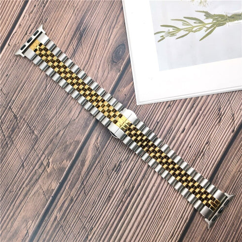 Compatible with Apple Watch - Two-tone Classic Watch Band
