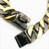 Two-Tone Cuban Link Dog Collar