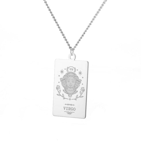 Zodiac Sign Pendant Chain