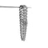 VVS Jewelry 12MM White Gold Prong Cuban Bracelet