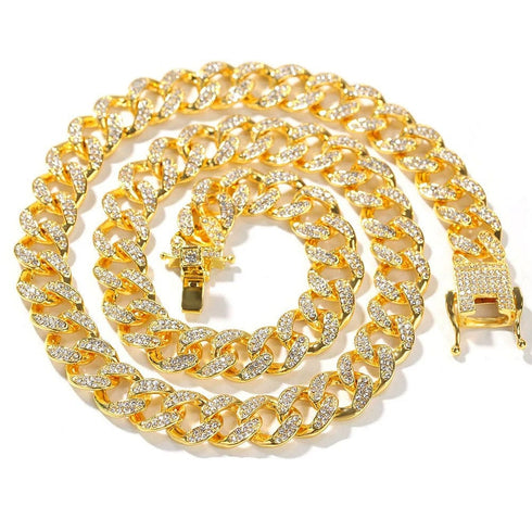 VVS Jewelry 13MM Cuban Custom Photo Chain