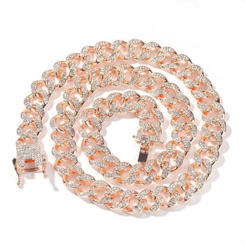 VVS Jewelry 13MM Cuban Custom Photo Chain