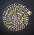 VVS Jewelry 13MM Cuban Custom Photo Chain