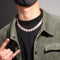 VVS Jewelry 13MM Pink Baguette Tennis Chain