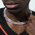 VVS Jewelry 14MM Heavy Prong Baguette G-Link Cuban Chain