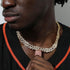 VVS Jewelry 14MM Heavy Prong Baguette G-Link Cuban Chain