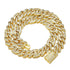VVS Jewelry 14MM Heavy Prong Baguette G-Link Cuban Chain