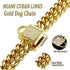 VVS Jewelry 18k Gold 14mm Luxury Cuban Link Dog Collar