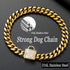 VVS Jewelry 18k Gold 14mm Luxury Cuban Link Dog Collar