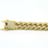 VVS Jewelry 18k Gold Plated Cuban Bracelet