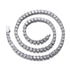 VVS Jewelry 18K Gold Prong Cuban Chain + Tennis Chain Bundle