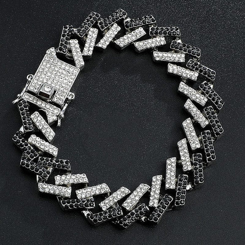 VVS Jewelry 2Tone Cuban Chain + FREE Bracelet Bundle