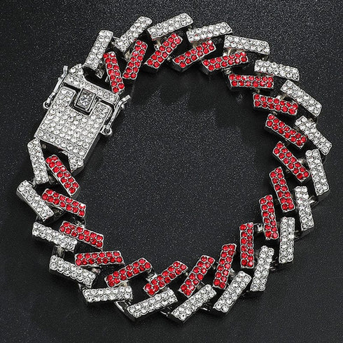 VVS Jewelry 2Tone Cuban Chain + FREE Bracelet Bundle