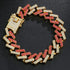 VVS Jewelry 2Tone Cuban Chain + FREE Bracelet Bundle