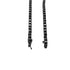 VVS Jewelry 3mm Black Moissanite Diamond Stainless Steel Tennis Chain