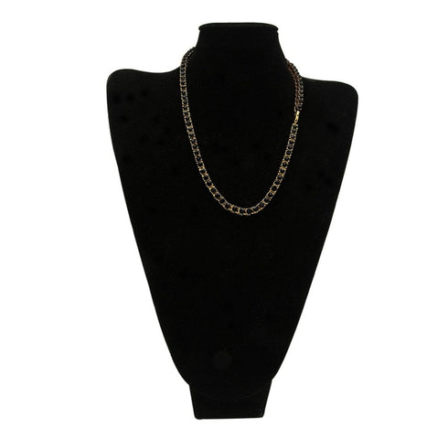 5MM Black Tennis Chain