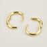 VVS Jewelry 925 Sterling Silver Men Hoop Earrings