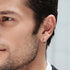 VVS Jewelry 925 Sterling Silver Men Hoop Earrings