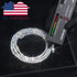 VVS Jewelry 925 Sterling Silver Moissanite Tennis Chain PASSES DIAMOND TEST US INVENTORY