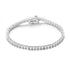 VVS Jewelry 925 Sterling Silver VVS1 Moissanite Diamond 4mm Tennis Bracelet