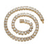 VVS Jewelry 9MM Baguette Tennis Chain + FREE bracelet